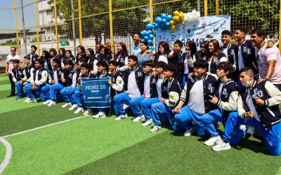 Entrega de chompas a 3ero de Bachillerato