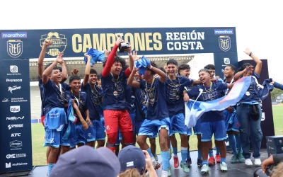 Campeones región costa Copa Marthon